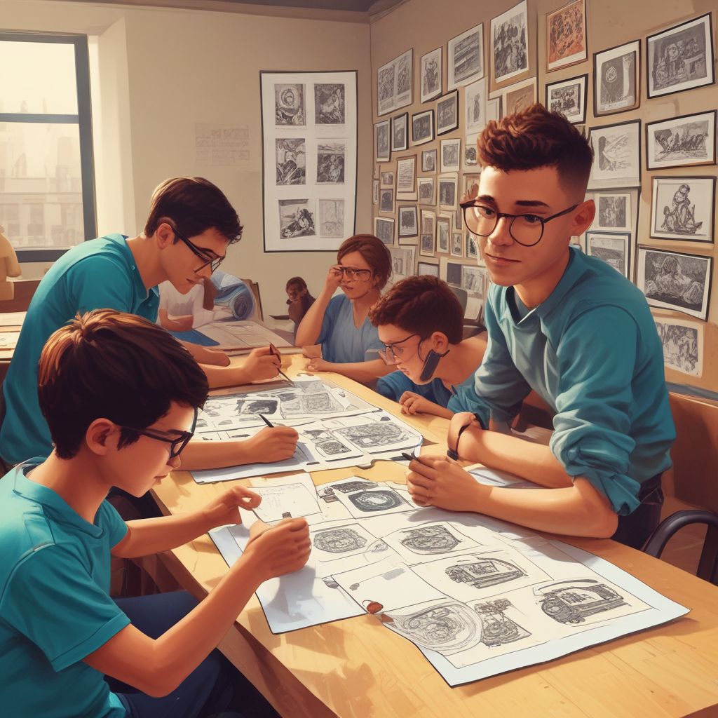 students engaging in gamified learning activities