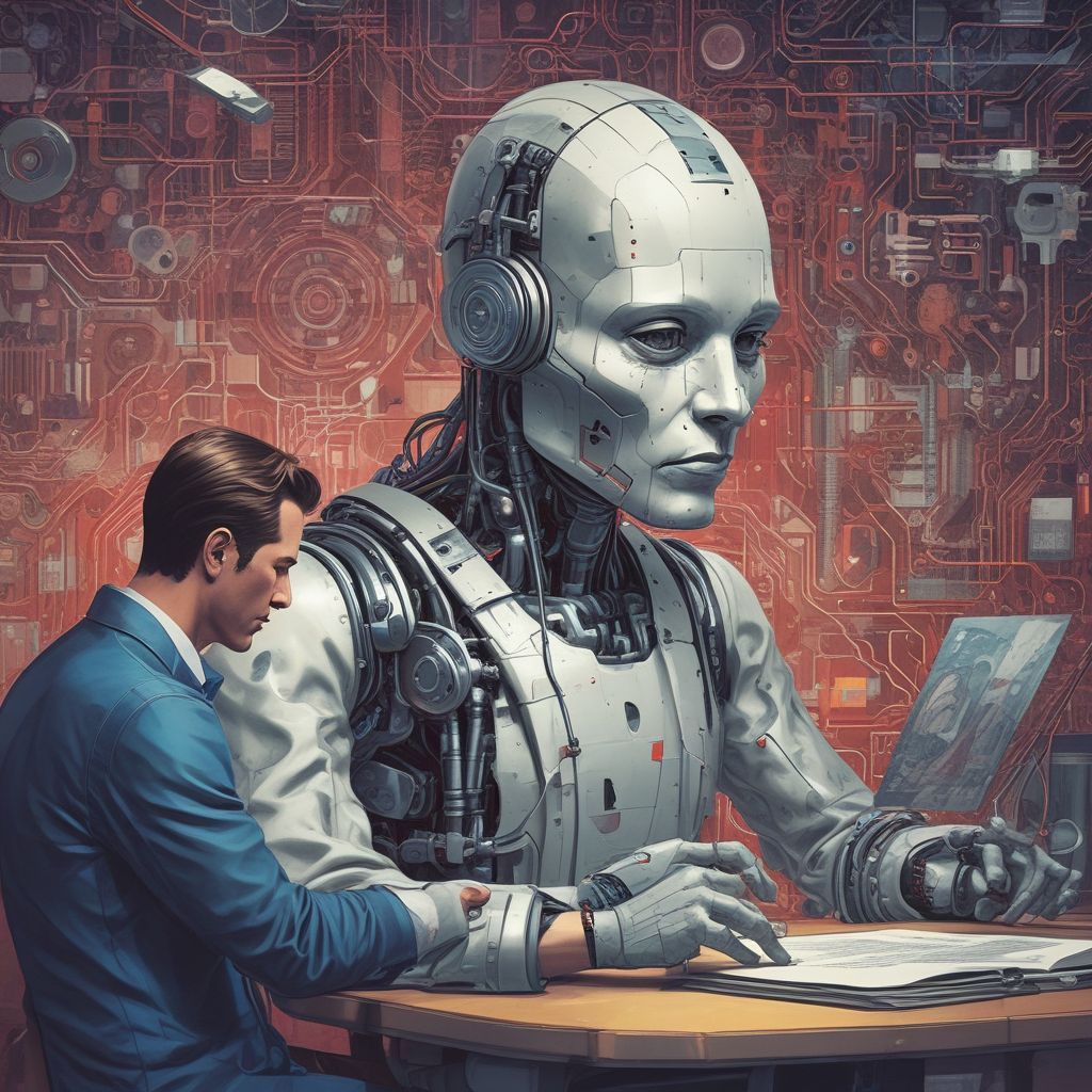 AI technology evaluating candidate skills