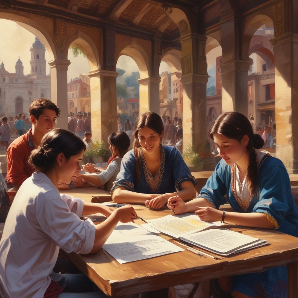 students engaging in cultural activities while studying abroad
