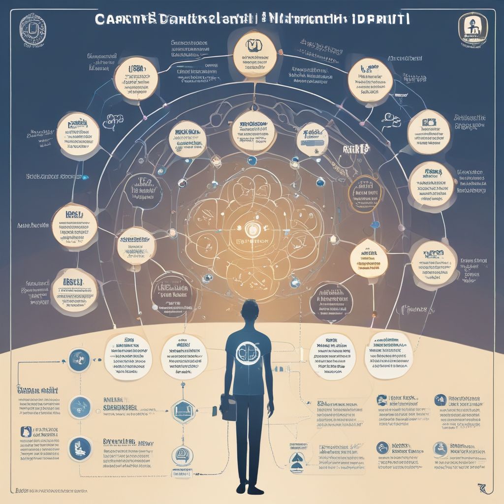 an infographic showing career pathways in digital mental health