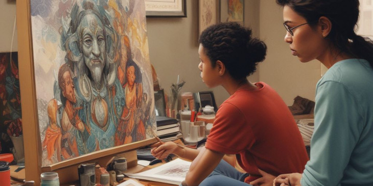 Art Therapy Abroad: Boosting Adaptation & Well-Being